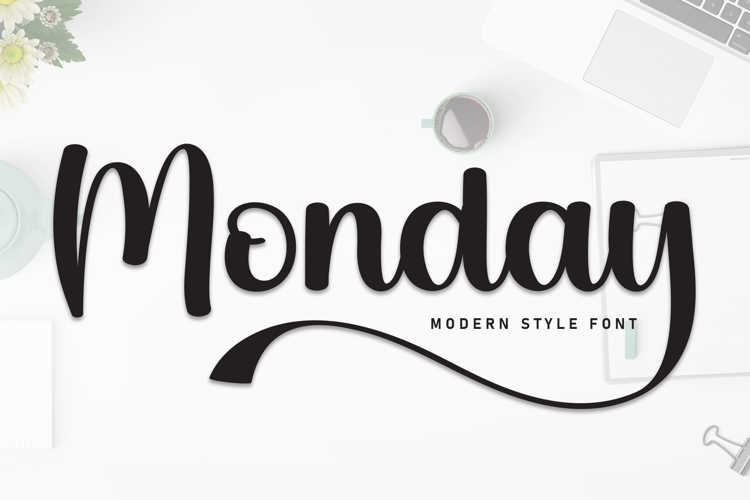 Preview of Monday Font