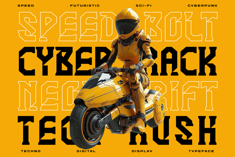 Preview of Speed Buster Font