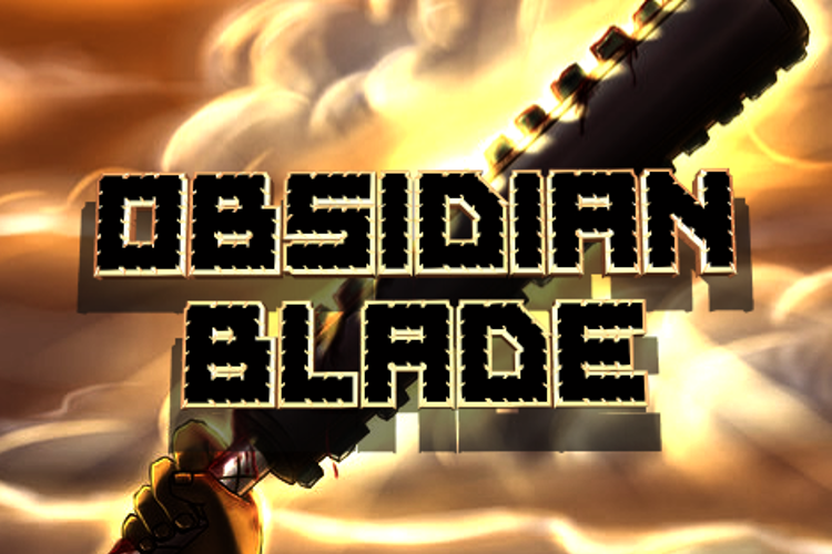 Obsidian Blade Font