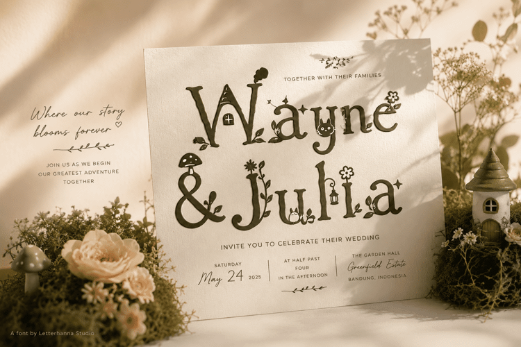 Preview of Holwyn Dream Font