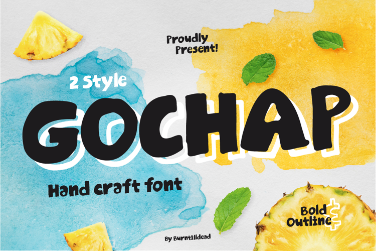 Preview of Gochap Font