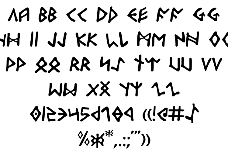 Odinson Font