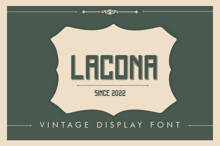 Lacona Font