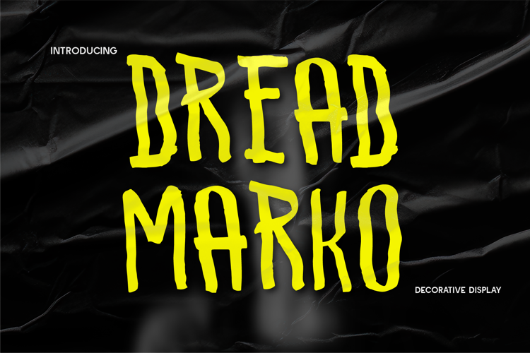 Dreadmarko Font