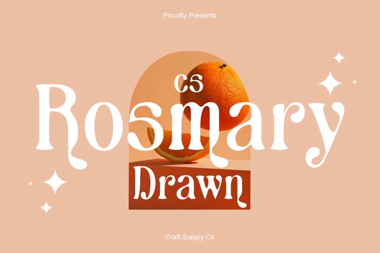 Preview of CS Rosmary Drawn Font