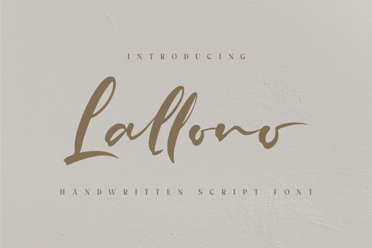 Lallono Font