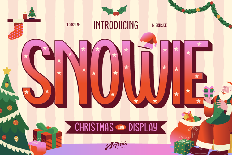 Preview of Snowie Font