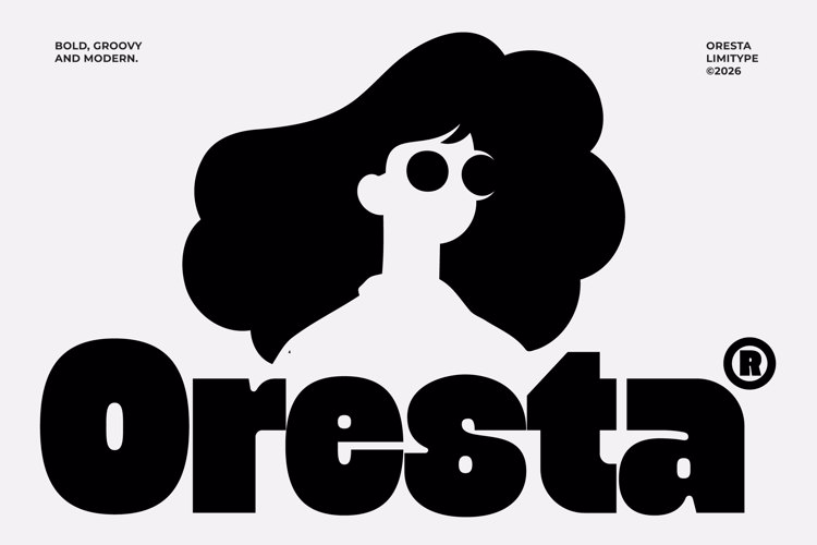 Preview of Oresta - Bold Display Font