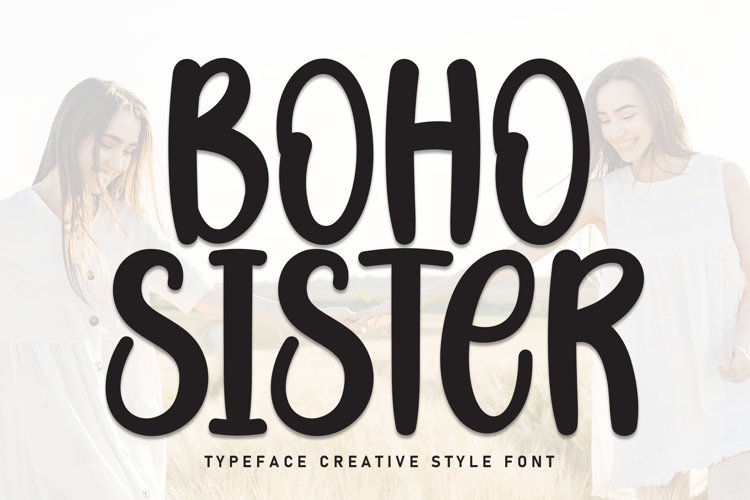 Preview of Boho Sister Font