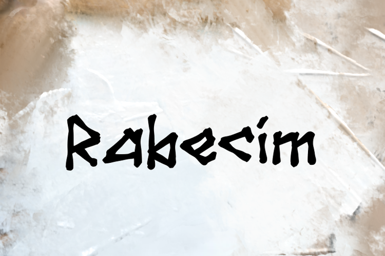 Rabecim Font