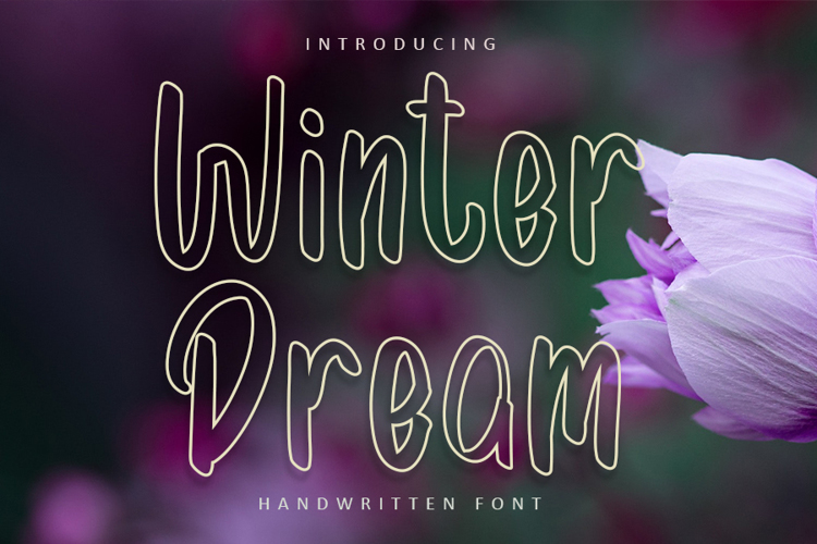 WINTER DREAM Font