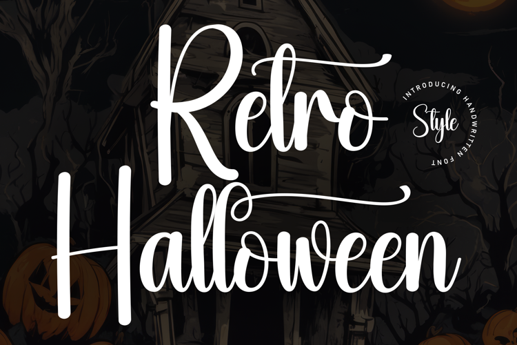 Retro Halloween Font