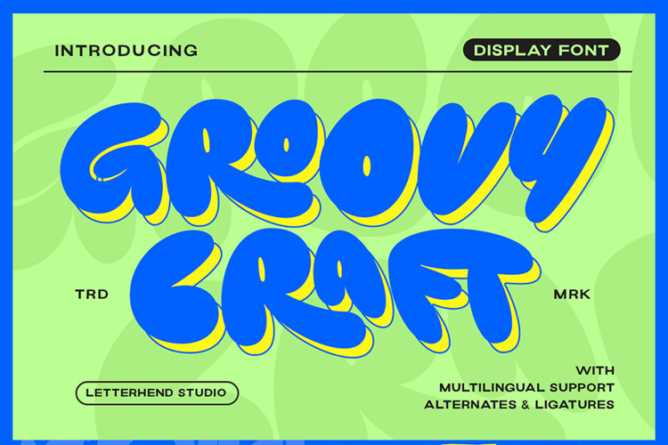 Groovy Craft Font