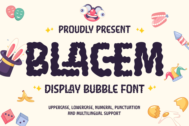 Preview of Blacem Font
