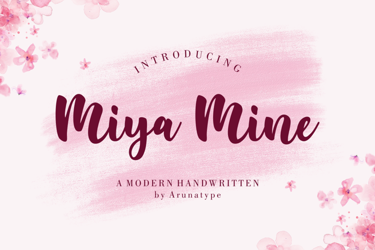 Miya Mine Font