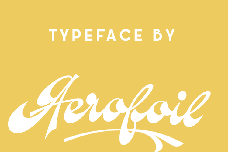 Aerofoil Font