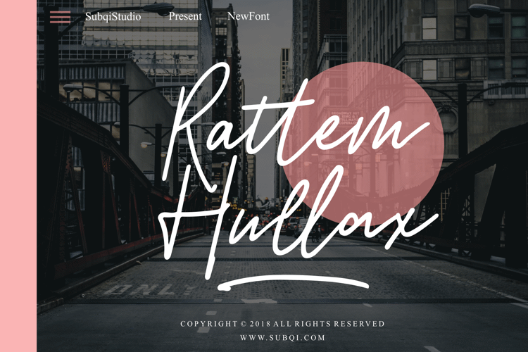 Rattem Hullax Font