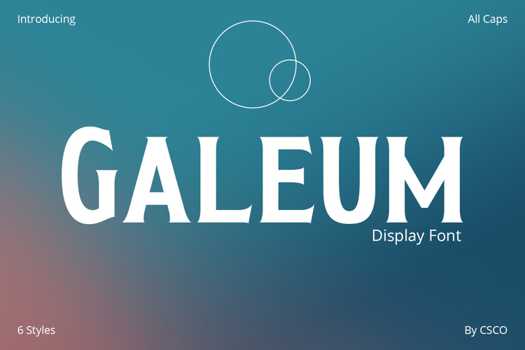 Galeum Font