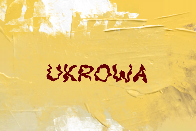 Preview of u Ukrowa Font