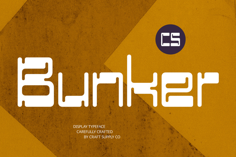 Preview of CS Bunker Font