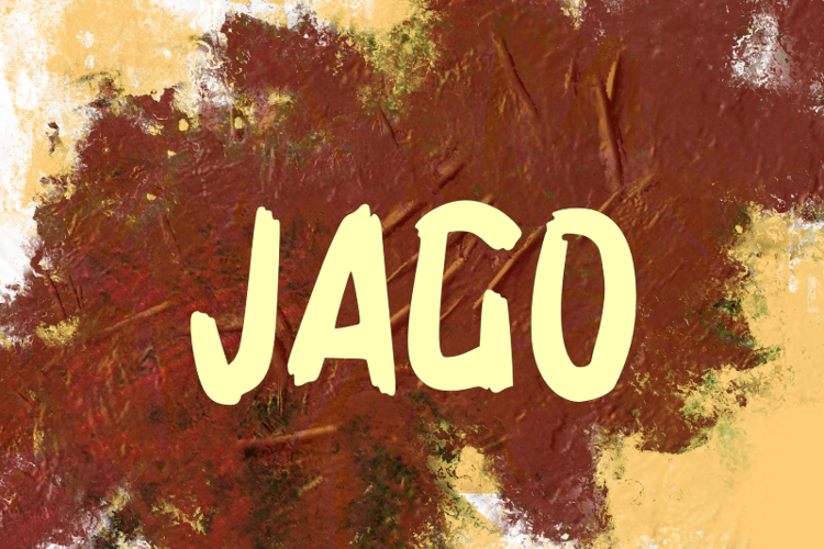 j Jago Font