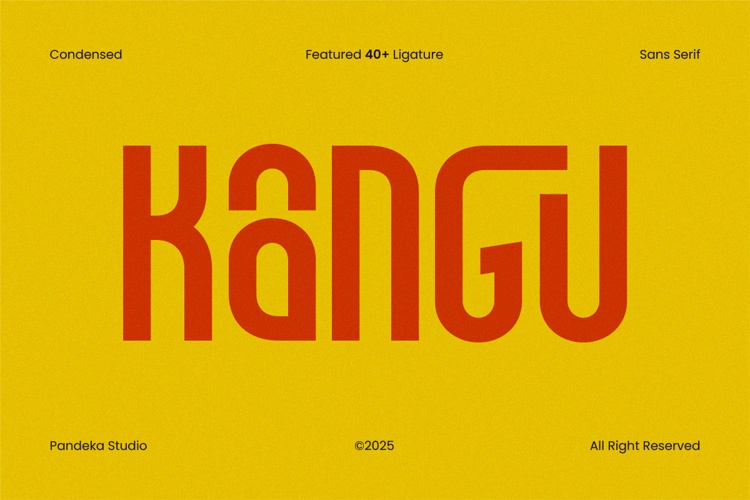 Kangu Font