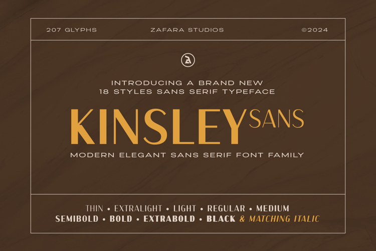 Kinsley Font