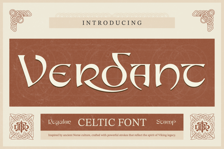 Preview of Verdant Font