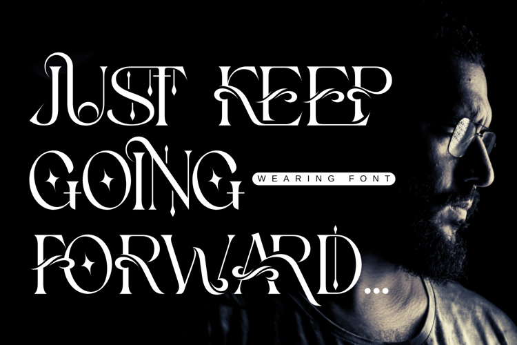 Wearing Font