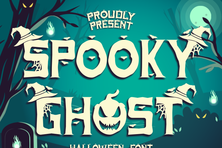 Spooky Ghost Font