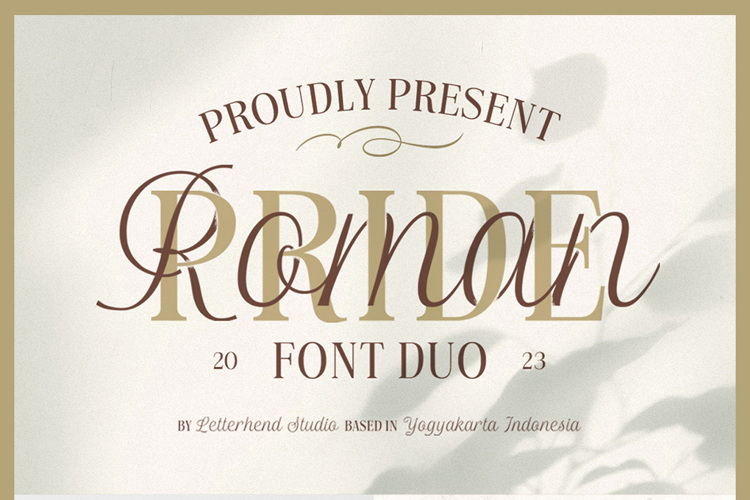 Roman Pride Serif Font