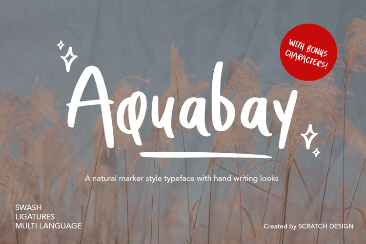 Aquabay Font