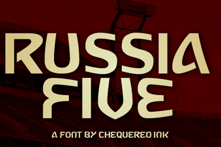 Russia Five Font