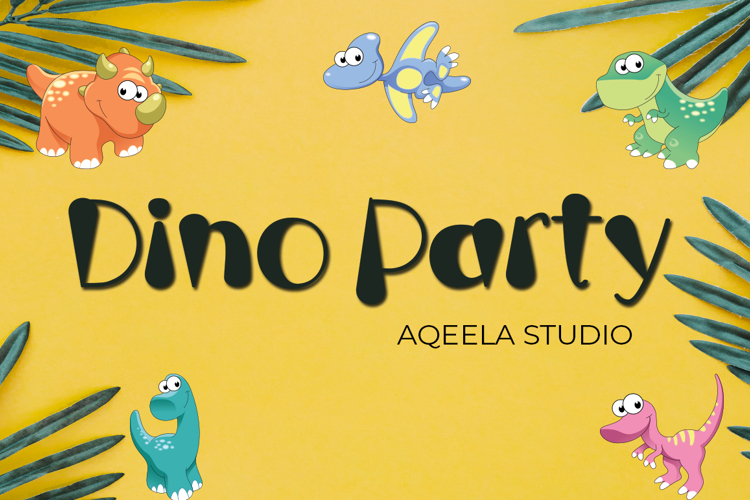 Dino Party Font