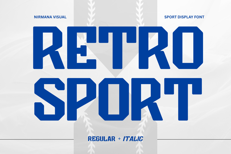Preview of Retro Sport Font