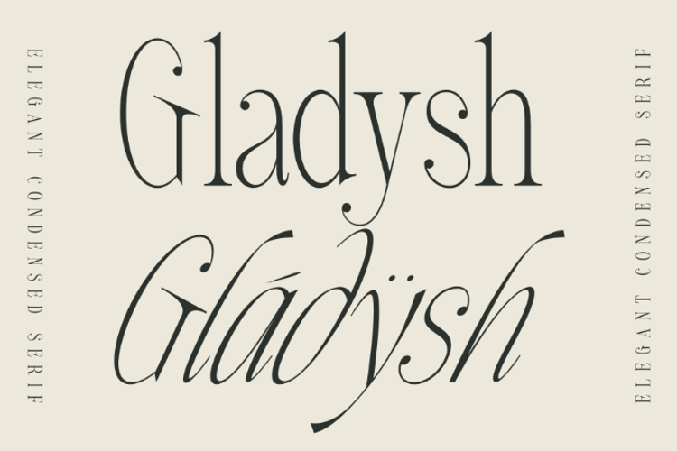 Gladysh Font