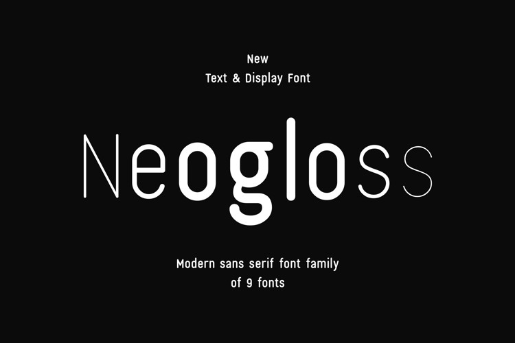 Neogloss Font