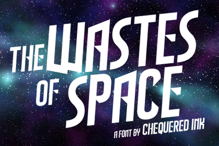 The Wastes of Space Font