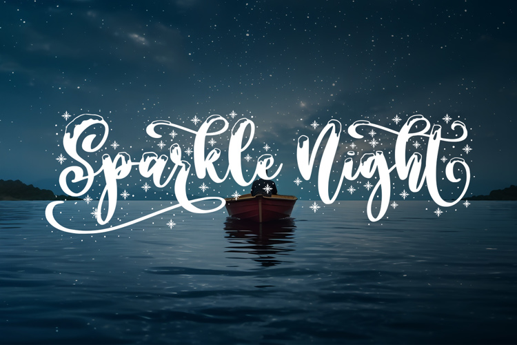 Preview of Snowember Font