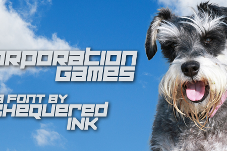 Corporation Games Font