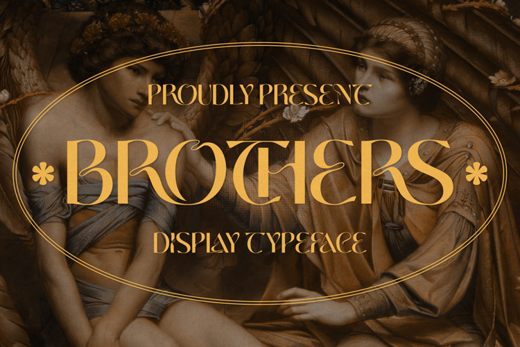 Brothers Typeface Font