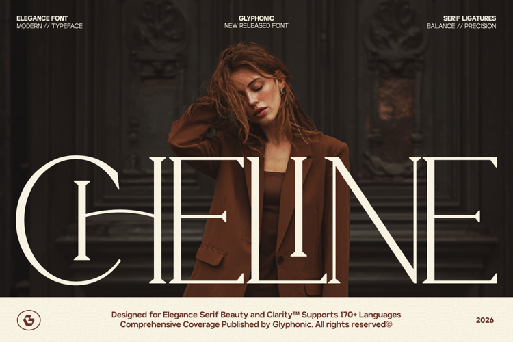 Preview of GC Cheline Font