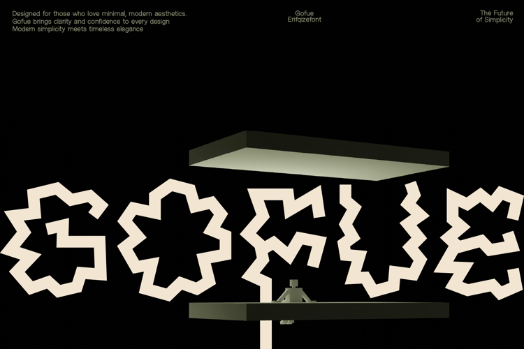 Preview of Gofue Font