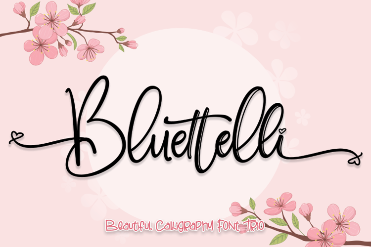 Bluettelli Font