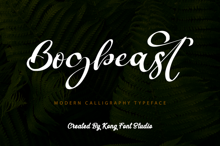 Bogbeast Font