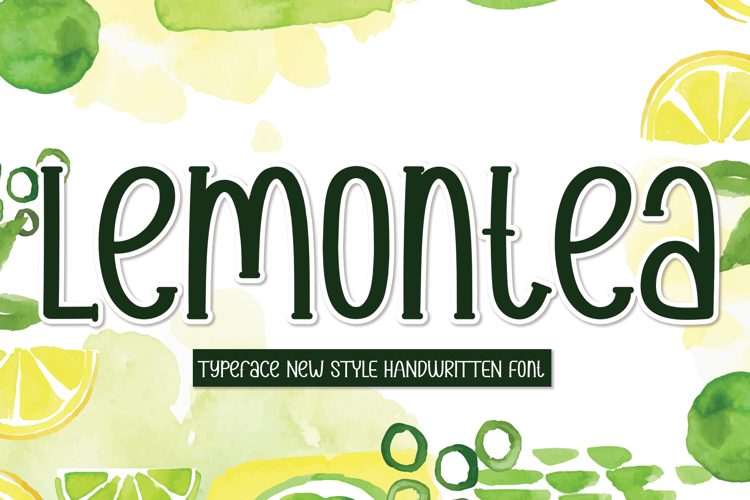 Lemontea Font