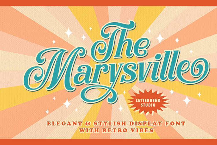 Marysville Font