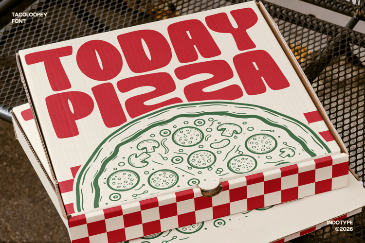 Preview of IT Tacoloopey Font