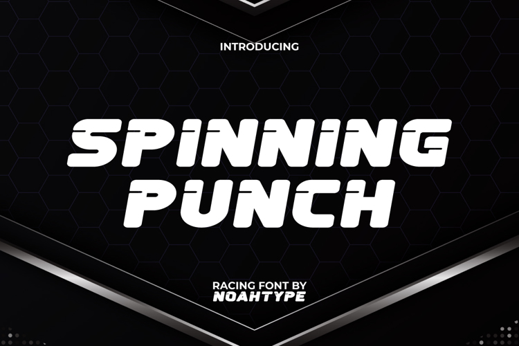 Preview of Spinning Punch Font