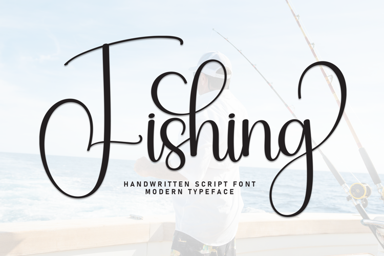 Preview of Fishing Font